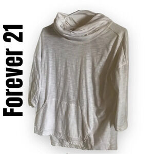 Sweatshirt with cowl neck​